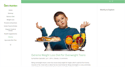 Desktop Screenshot of obesity.dietxnutrition.com